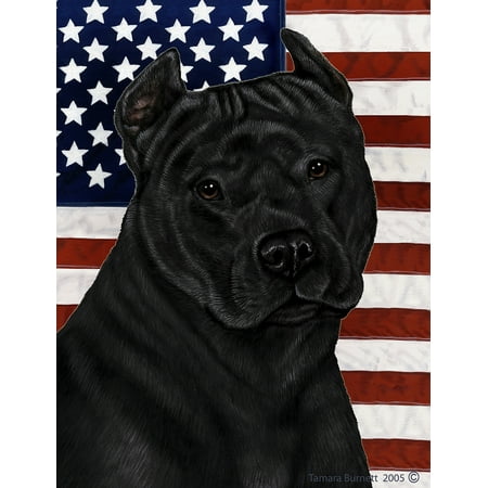 American Pit Bull Black - Best of Breed Patriotic II Large