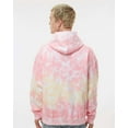 thumbnail image 3 of Colortone Tie Dye Pullover Hoodie for Women and Men, Funnel Cake, 2X-Large, 3 of 5