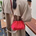 thumbnail image 5 of SPEKSEE Faux Suede Shoulder Bags Vintage Crossbody Bag Pleated Handbag Underarm Bag for Women Party, 5 of 18