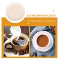 thumbnail image 3 of Shisuyan 20Pcs Coffee Syphon Cloth Coffee Filter Replacement Coffee Syphon Cotton Cloth Filter Cloth, 3 of 8