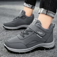 thumbnail image 2 of WEAIXIMIUNG Bottes pour Hommes Noires et Rouges Chaussures pour Hommes avec Épais Velours Hiver Bottes de Neige pour Hommes pour la Maison Chaleur Commerce Extérieur Coupe-Vent et Anti-Froid, 2 of 9