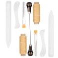 thumbnail image 3 of Herramientas Para Trabajar Cuero, Kit De Herramientas Para Artesanía En Cuero, 2 Juegos De Herramientas Para Coser A Mano, Kit De Costura Para Artesanía En Cuero Para Costura De, 3 of 7
