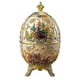 thumbnail image 1 of Faberg Egg, Faberg Egg Imperial Faberg Egg Easter Egg Hand Pai, 1 of 5