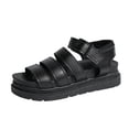 thumbnail image 2 of Vibrex Platforms Sandals Women Strappy Wedges with Comfortable Soft Insole Non Slip Sandals for Women Footwear Women's Summer Open Toe Casual Sandals, 2 of 9