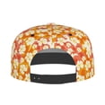 thumbnail image 4 of Haiem Orchids Flowers Classic Snapback Cap Flat Bill Hat Baseball Cap Adjustable Size Cotton Dad Hat, 4 of 9