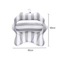 thumbnail image 4 of Almohada Para Bañera, Cojín Para Baño, Ventosa Antideslizante, Reposacabezas Cómodo, Antimoho, Malla De Aire De Secado Rápido, Soporte Para Cabeza De Bañera Monstrate HA025736-02, 4 of 6