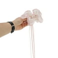 thumbnail image 5 of Unique Bargains 1 Pc Claw Clip Fashion Scalloped Ribbon Hair Clip Pink, 5 of 5