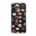 thumbnail image 1 of Mystic Eyes Clear Case for iPhone 12 Pro,Transparent Soft TPU Bumper Full Cover Case, 1 of 1