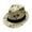 za-Beige, variant on PMVFHDE Unisex British Style Solid Color Jazz Sun Hat Panama Hat For Men And Women Elegant And Timeless Design Black