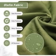 thumbnail image 6 of Aoodor 4-Piece Outdoor Chair Cushions 45 x 22 x 4 Inch Patio Furniture Seat Cushion - Green, 6 of 10