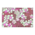 thumbnail image 2 of RYLABLUE Beau Tapis de Bain Antidérapant floral Tapis de Bain 30x18 Pouces, 2 of 3