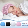 thumbnail image 5 of QZS 4Pack Mesh Sleep Caps,Cotton Bath Caps for Ladies,Durable Multi-color Women Net Plopping Bonnets for Spa,Hair Nets for Sleeping,Washing Face, 5 of 6