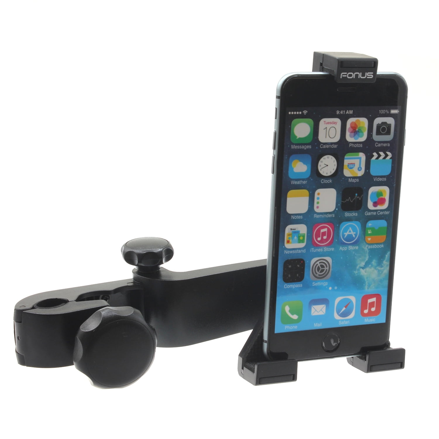 Headrest Car Mount for iPhone SE (2022) Holder Back Seat Cradle