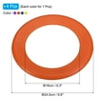thumbnail image 2 of Uxcell Flying Rings, 4Pcs PP Plastic Flying Discs for Sports Outdoor Playing Game Beach Pool Activities, 4 Color, 2 of 5