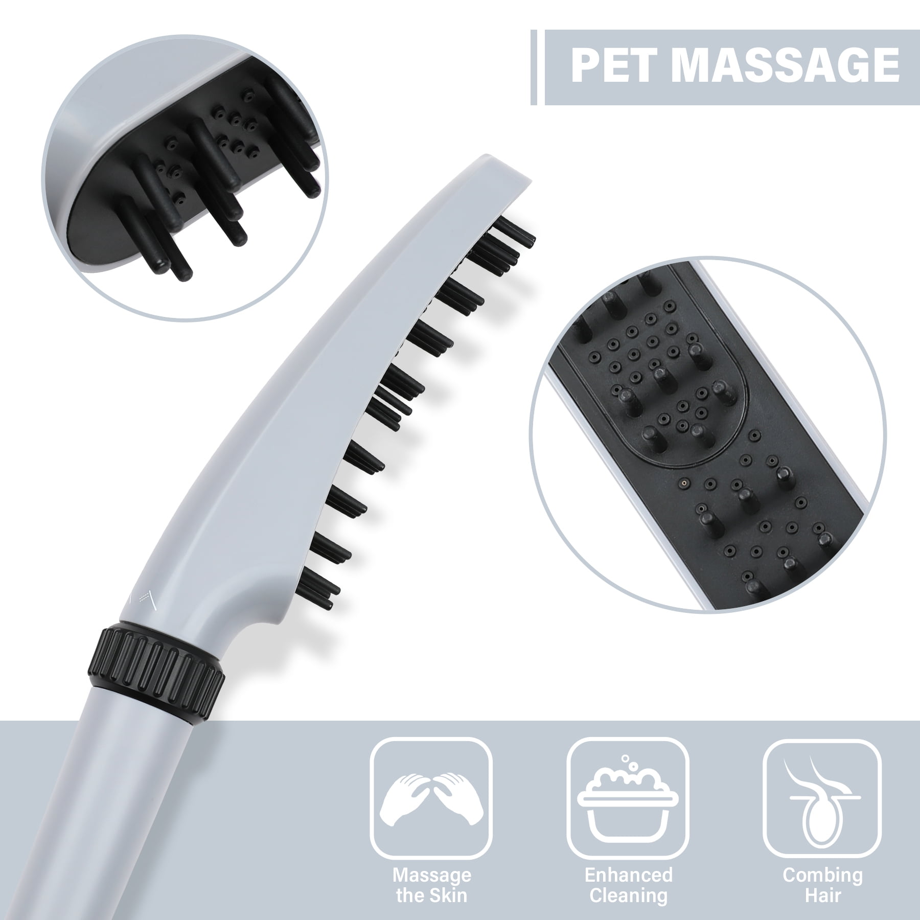 Furkiddo™ Massage Shower Brush Head For Pets - Trend Curator