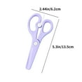 thumbnail image 3 of Steadline Safety Scissors with Rounded Tips - Rebounding Blades for Youngsters' Craft Projects and Classroom Activities, 3 of 8