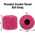 Threadart 100 Pure Cotton Crochet Thread Size 10 Color 42