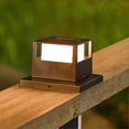 thumbnail image 3 of Outdoor Post Light Fixture Waterproof Solar Powered Light Post Lighting, 3 of 4