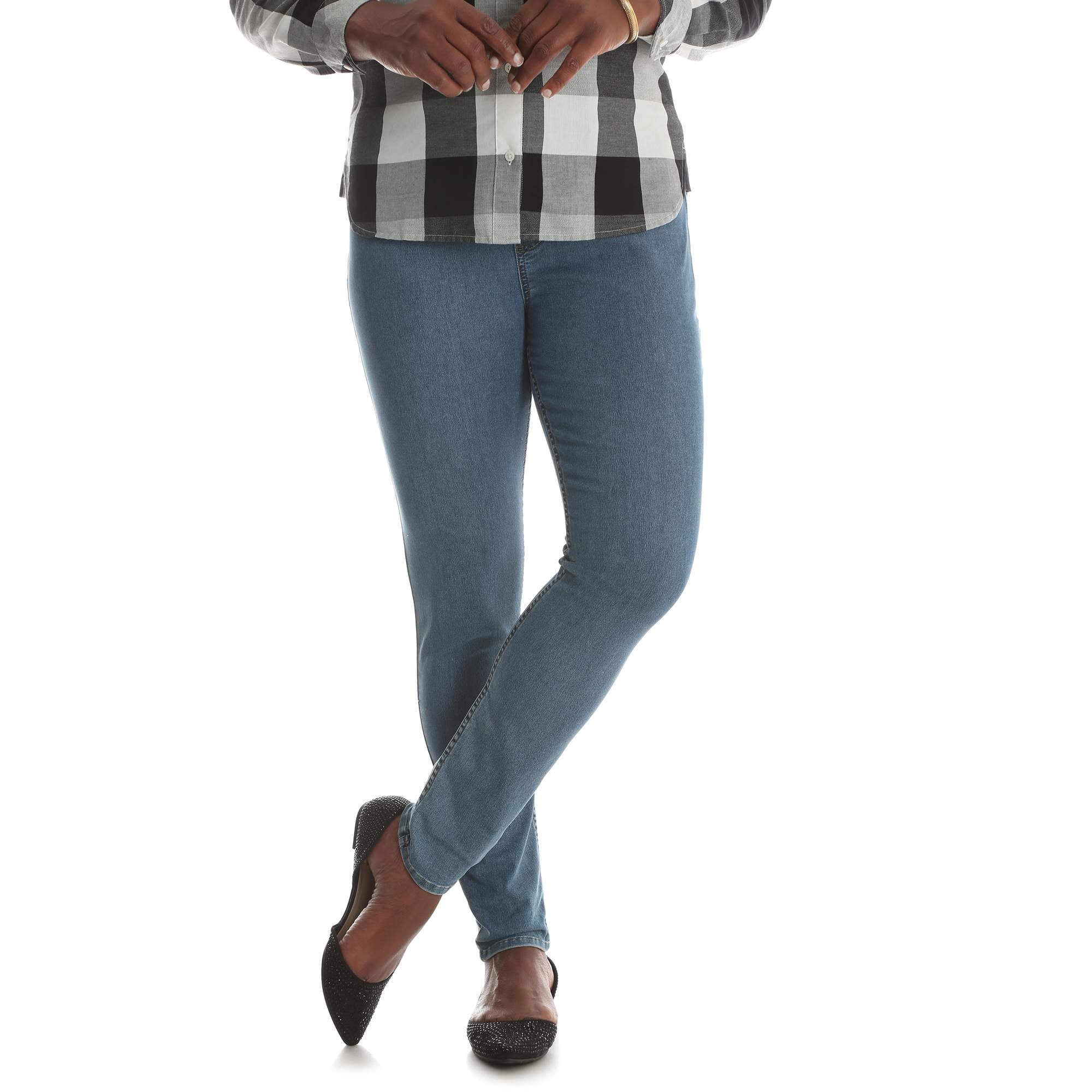 lee riders women's pull on denim jegging