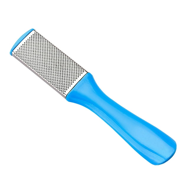 Stainless Steel Foot File Scraper - Durable ABS Handle, Painless Dead Skin Removal - Pedicure Tool for Home/Professional Use