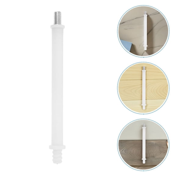 LITINKIMI brush handle replacement 3pcs comfortable grip white plastic for hotel use