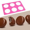 thumbnail image 1 of Round Silicone Candy for Cookies and Chocolates - DIY Bakeware Accessory for Versatile Decorating and Moulding, 1 of 3
