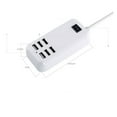 thumbnail image 2 of Phone Charger USB HUB,6 USB Ports 20W 3A Desktop Wall Socket Charging Extension Socket Power Adapter For Phone Tablets Smartphones, Home Office Use ,Multi-Device Charger, 2 of 7