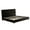 black, variant on Pink King Upholstered Storage Bed Frame with Headboard 4 Drawers Wooden Slats Platform Under Bed Storage-Christmas decorations