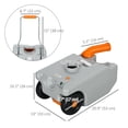 thumbnail image 3 of Outsunny Réservoir de Stockage de Déchets pour VR de 5,8 Gallons, Réservoir d'Eau Portable, Gris, 3 of 10