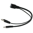 thumbnail image 6 of 30cm Extension Cable Converter Auxiliary Power USB 3.0 Female to Dual Male for 2.5in Mobile Hard Disk, 6 of 8