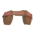 thumbnail image 1 of Bike Bag, Convenient To Use Bike Saddle Bag Large Capacity Long Service Life High Reliability  For Outdoor Khaki, 1 of 8