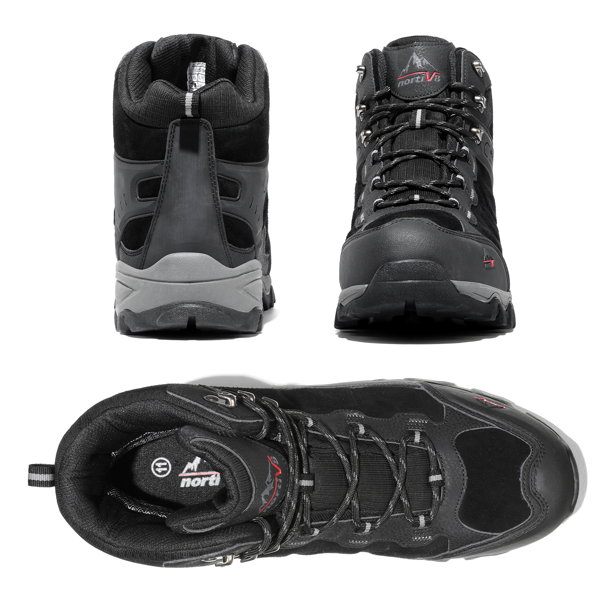 NORTIV8 Men's Waterproof Hiking Boots Paladin photo 4