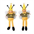 thumbnail image 2 of Escandinavo Tomte Miel Abeja Elfo Decoración Enano Muñeca Ornamento Para El Hogar Granja Cocina Advancent HA044196-00, 2 of 6