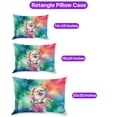 thumbnail image 3 of Funny Watercolor Adorable Pomeranian Peeking Through Torn Paper Effect Pillowcase Double Sided Pom Dog Lover Gifts Pillow Case Covers - 00026, 3 of 3