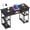 Black, variant on edx Small Desk with Drawers & Iron Hook, 32 Inch Computer Desk,White Vanity Desk with Storage Bag Modern Gaming Writing Desk Study Table for Home Office, White