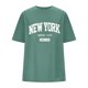 thumbnail image 5 of Camiseta Corta con Cuello Redondo Y Gota Del Hombro para las Mujeres, 5 of 5