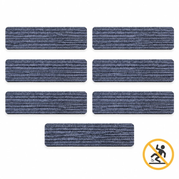 Non Slip Stair Treads 7 Pack, Step Grips for Outdoor Wooden Stairs 29.92"X7.87"