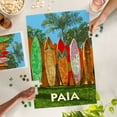thumbnail image 2 of Lantern Press 1000 Piece Jigsaw Puzzle, Paia, Surfboard Fence, 2 of 5
