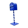 thumbnail image 3 of Elodie Metal Holiday Mailbox Accessory for Santa Mail, 47 Inches Tall for , , Stores, Blue, 3 of 8