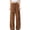 Coffee, variant on Womens Cargo Pants Multi Pocket Drawstring With Pockets High Waist Loose Fit Soft Breathable Joggers Outdoor Sports Workout Casual Wear