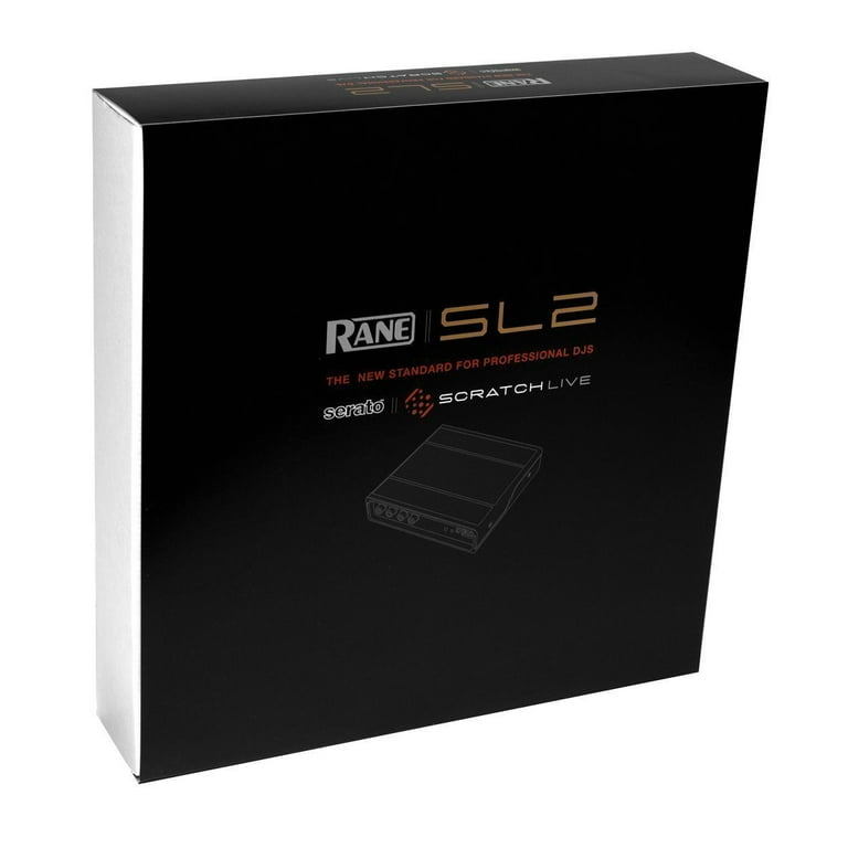 Rane SL 2 Serato Scratch Live DJ MAC/PC USB Interface for 2
