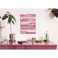thumbnail image 6 of Pink Wall Decor - Inspirational Quotes Wall-Art - Motivational Bedroom Decor For Teen Girls - Office Gifts For Women With Framed Canvas Artwork Ready to Hang 12x16 H, 6 of 6