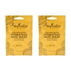 Raw Shea Butter Hydrating Mud Mask by Shea Moisture for Unisex - 0.5 oz Mask - Pack of 2