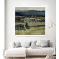 thumbnail image 1 of "Serene Landscape 6" Fine Art Giant Canvas print 72"x72", 1 of 6