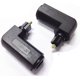 thumbnail image 1 of 2-pack Toslink 90 Degree Digital Optical Audio Cable Adapter Male To Female, 1 of 4