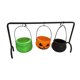 thumbnail image 2 of Cuencos de caldero de de Halloween, cuencos de de Halloween, decoración, regalos con soporte, lindos accesorios espeluznantes, cubos de, 2 of 8