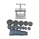 thumbnail image 2 of Juego de herramientas de prensa para cerrar cajas de relojes con matrices de ajuste, prensa para cerrar biseles a presión y tapa, herramienta de, 2 of 8