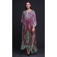 thumbnail image 4 of Phagun Feather Womens Long Beach Kaftan Beachwear Bikini Coverup Maxi Dress-4X-5X, 4 of 4