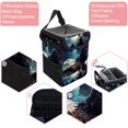 Foldable Car Trash Can with Lid, LeakProof, Hanging Storage Bag Car