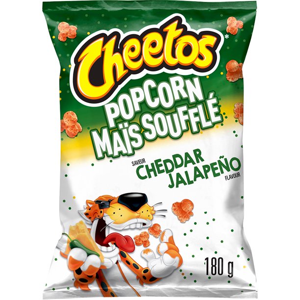 Cheetos Jalapeno Cheddar Popcorn, 180g Walmart.ca